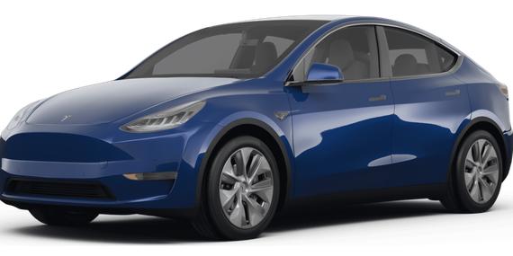 TESLA MODEL Y 2022 7SAYGDEE6NF308375 image